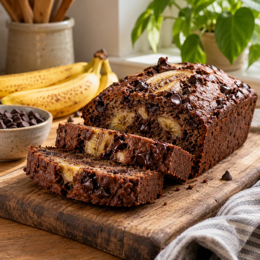 Chocolate Banana Bread